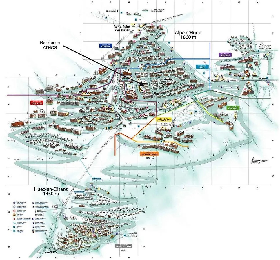 Appartamento Athos D2 Jusqu'A 8Pers-Alpe D'Huez-Centre Station